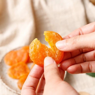黄桃干5斤装桃块桃脯桃瓣 源头厂货水果干果脯蜜饯批发零食果干图3