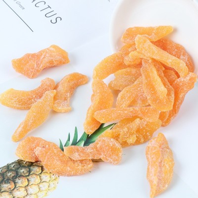黄桃干 桃干桃条5斤装黄桃果干水果干果脯休闲蜜饯零食桃脯批发图2