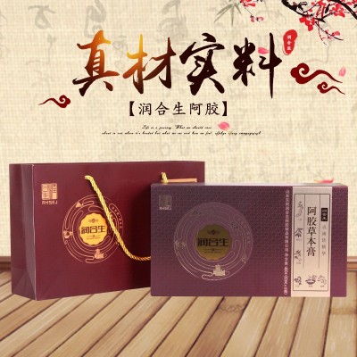 批发阿胶草本膏 阿胶膏滋补膏方一件代发480克每盒三口味图5