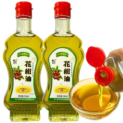四川汉源花椒油调味油家用瓶子玻璃炒菜凉拌调料一件代发整箱批发图5
