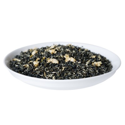 横县茉莉花茶2023碧螺春碧潭飘雪六窨炒花茶商用奶茶原料茉莉嫩芽图5