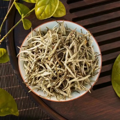 2023横县茉莉花茶茉莉飘雪兰雪浓香高山白毫茉莉毛尖春茶茉莉绿茶图3