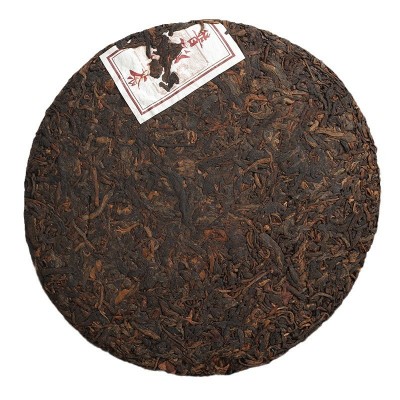 勐海老班章金芽普洱茶饼陈年七子饼357g普洱熟茶云南茶叶批发图5