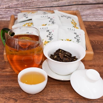 2016年福鼎寿眉桂花白茶饼干茶独立包装散装厂家批发500g图4