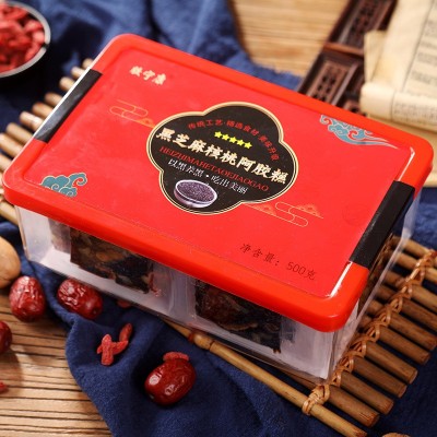 东阿手工阿胶糕 黑芝麻核桃糕 糕 膏固元糕一件代发图3
