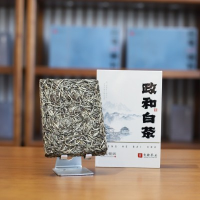 2023年白毫银针茶砖新茶毫香/送礼招待自喝政和白茶散茶批发图5