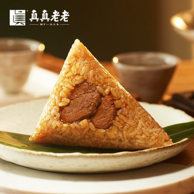 真真老老 鲜肉粽大礼包140g*10只端午送礼浙江老字号企业团购福利图4