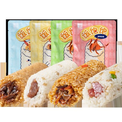 真真老老饭团加热即食早餐速食糙米饭杂粮轻食代餐牛肉味方便食品图5