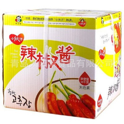 小伙子辣椒酱调味品韩式石锅拌饭酱餐饮料理店用14kg厂家批发图2