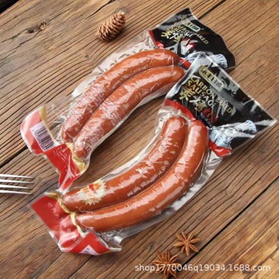 220克哈尔滨红肠果木炭烤风味东北香肠开袋即食下酒休闲熟食小吃图4
