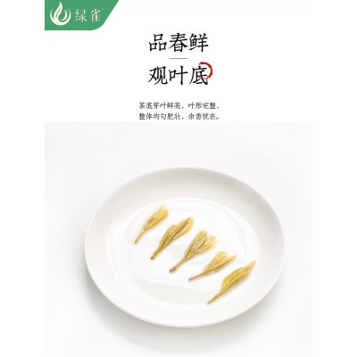 黄金芽茶叶正宗2023年明前特级250g新茶特产高氨基酸绿茶罐装图4