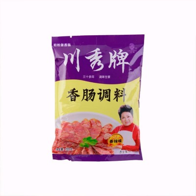 川秀牌香辣味香肠调料四种口味广味五香川味腊肠灌肠酱料220g/袋图5