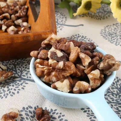 核桃仁肉新疆原味生碎核桃烘焙糕点馅料榨油核桃油散装整箱批发图2