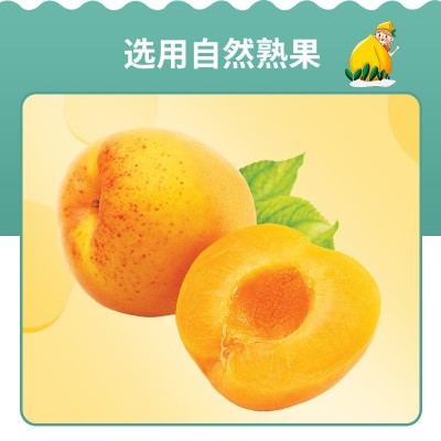 香妃蜜语黄桃干肥厚果脯块大肉厚袋桃干水果干包100g批发一件代发图3