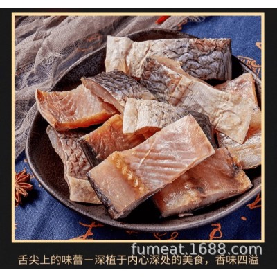 湖北特产农家手工腌制草鱼咸香口味自然风干腊草鱼整条装批发零售图3