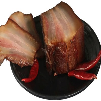 烟熏五花腊肉湖北恩施特产腊肉晒干土猪肉烟熏五花一件代发包邮图5