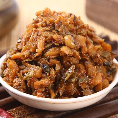 湘西外婆菜 梅干菜袋装下饭菜腌菜香辣榨菜咸菜萝卜干湖南土特产图5