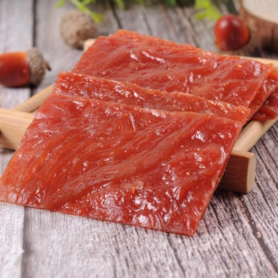 喵小囧100克手撕肉脯猪肉脯蜜汁肉类休闲零食熟食整箱年货批发图4