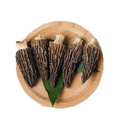 新货羊肚菌6公分以上 250g袋装羊肚菌货源场地直供一手货源厂家图5