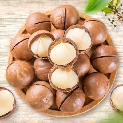 代发夏威夷果奶油味250g 年货零食礼品坚果批发手剥带壳夏威夷果图3