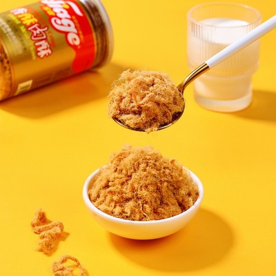 儿童肉松原味烘焙拌饭猪肉松早餐营养肉松辅食商用批发小贝零食图2