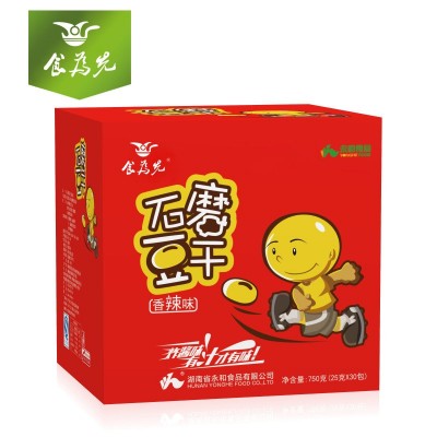 厂家直销 食为先香辣豆干休闲小食品湖南特产零食豆腐干 食品批发图4