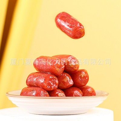黄金香中华老字号炭烤原味黑胡椒猪肉枣250g网红爆款零食小香肠图2