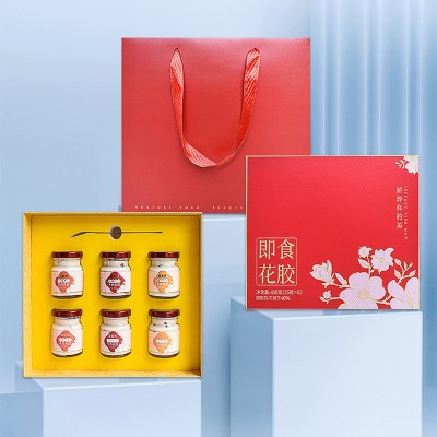 花胶礼盒燕窝粥即食鱼胶羹直播一件代发社区团购送礼高档重 阳节礼图3