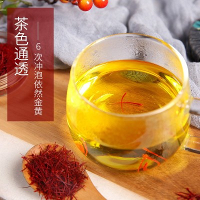 藏红花特级伊朗藏红花5克中药材散装礼盒装长丝扁丝西红花批发图3