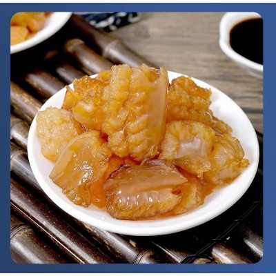 海蜇厂家即食海蜇头商用袋装腌制水产品红蜇头批发酒店凉拌菜隆旺图3