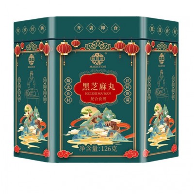 东阿御膳堂黑芝麻丸经典黑芝麻丸芝麻即食批发图5