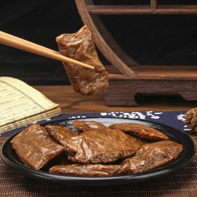 烤肉豆干500G手撕烤肉豆脯网红零食夹肉豆干夹笋素肉 厂家直销图2