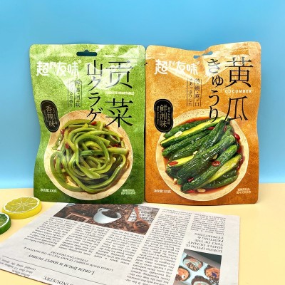 超友味黄瓜125g贡菜零食100g袋装5袋酱腌菜夏日香辣爽脆食品批发图3