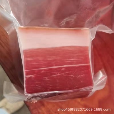 云南特色腊味 宣威火腿 整腿整只金钱腿曲靖土特产纯肉生火腿切片图5