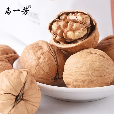 马一芳五香奶香味薄皮核桃500g新疆坚果薄壳生核桃熟原味仁散装图3
