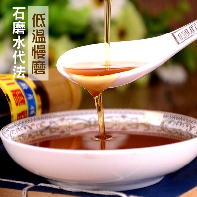 金水城小磨香油厂家现货瓶装芝麻油火锅油碟调味品食用石磨香油图4