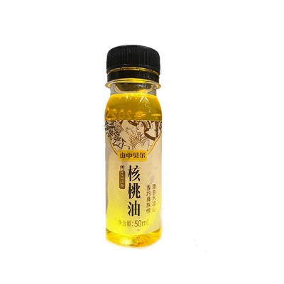 山中贝尔压榨核桃油50ml厂家批发植物食用油图4