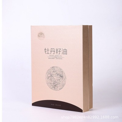 厂家直供牡丹籽油280ml礼盒装纯牡丹籽油现货厂家发货图2