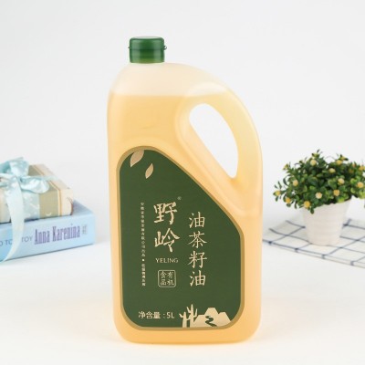 冷榨山茶油5L低温物理压榨 工厂直供