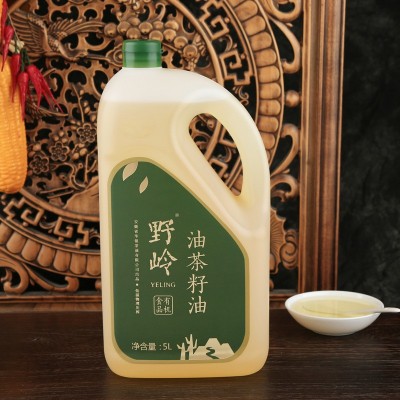 冷榨山茶油5L低温物理压榨 工厂直供图5
