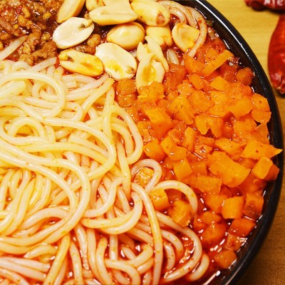 徐州酱香米线网红过桥米线开心干拌米粉小吃美食老味速食徐州特产图3