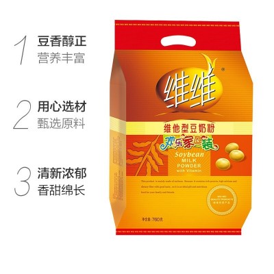 维维豆奶粉760g批发早餐家用学生中老年营养豆浆粉一件代 发包邮图4
