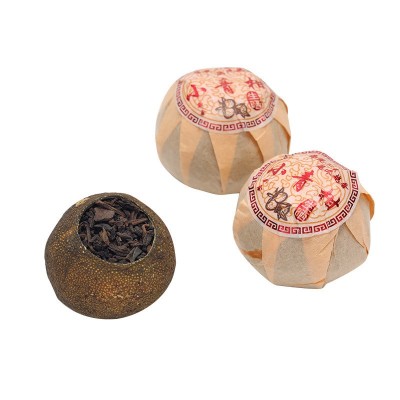 2022小青柑500g 新会特产特级陈皮普洱茶柑普茶散装年货厂家批发图5