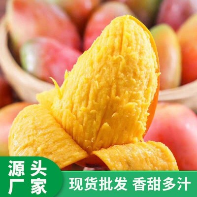 正宗广西贵妃芒果新鲜水果当季现摘水果特产热带大芒果整箱批发图3