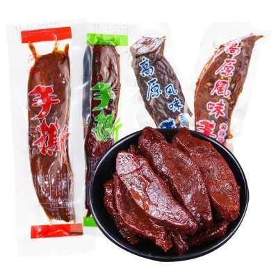 四川风味手撕鸭肉零食景区特产食品小吃牛肉干批发风干手撕牛肉图5