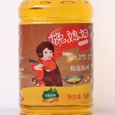 山东一级物理压榨5L浓香纯正花生油家用商用健康醇香纯花生油图3