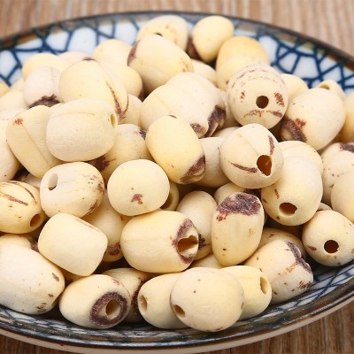磨皮小白莲500g散装去芯白莲子批发磨皮无硫干货产地直供通芯莲子图2