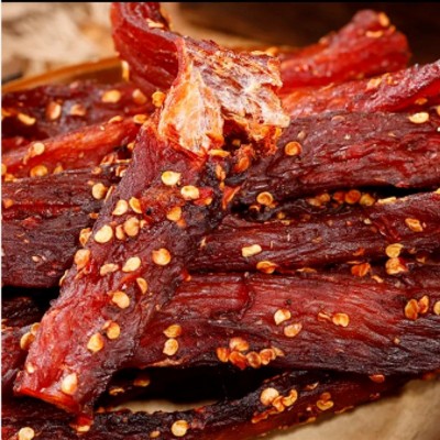 电商热卖产品风干鸡胸肉干零食鸡肉干麻辣味五香味鸡肉条一件代发图3