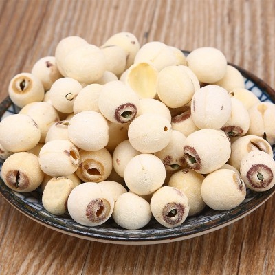 莲子批发250g一级磨皮带芯白莲袋装 一件代发白莲子干货厂家批发图5