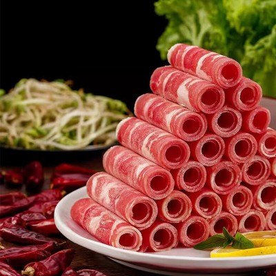 优选肥牛肥牛卷牛肉片卷甄选肥牛火锅烤肉食材冷冻牛肉卷源头厂家图4